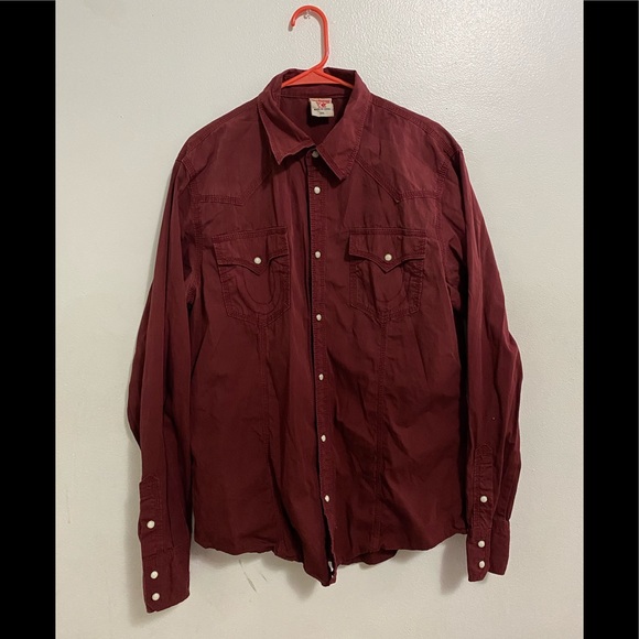 True Religion Other - COPY - True Religion Snap Button Down Shirt